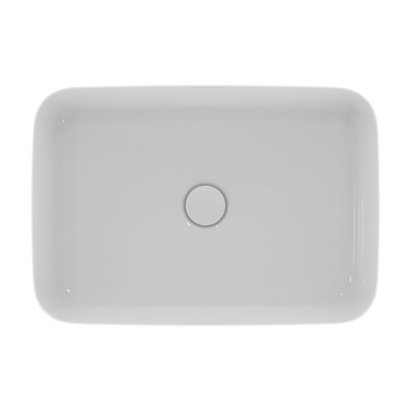 Lavabo in ceramica bianca 55x38 cm Ipalyss - Ideal Standard-image-2