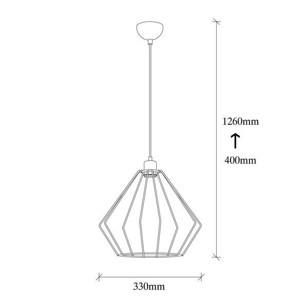 Apparecchio a sospensione in metallo nero Opviq luci Aristea - Opviq lights-image-3