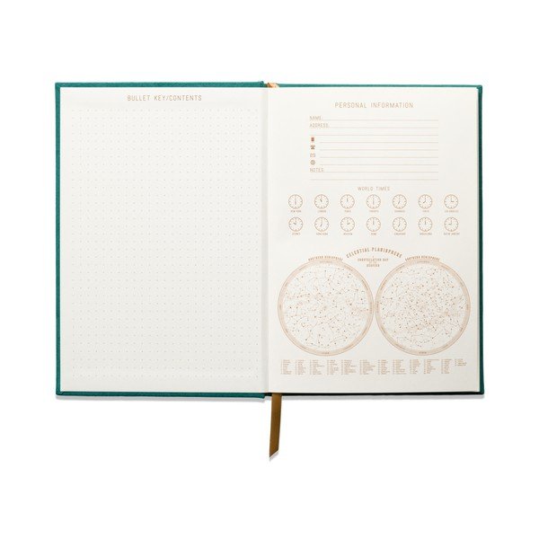 Diario non datato 160 pagine formato A5 Linear Boxes - DesignWorks Ink-image-2