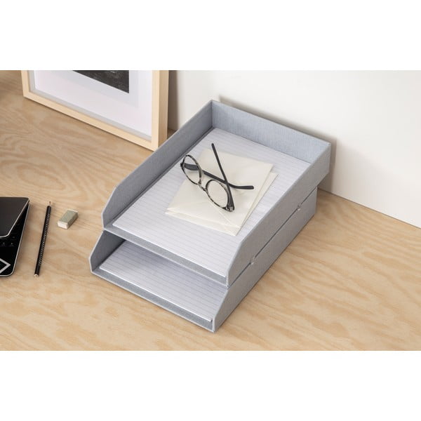 Organizzatori di documenti in cartone in set da 5 Holger - Bigso Box of Sweden-image-2