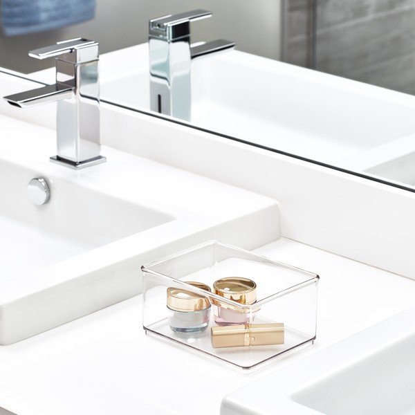 Contenitore trasparente iDesign The Home Edit, 11,9 x 16 cm - iDesign/The Home Edit-image-1