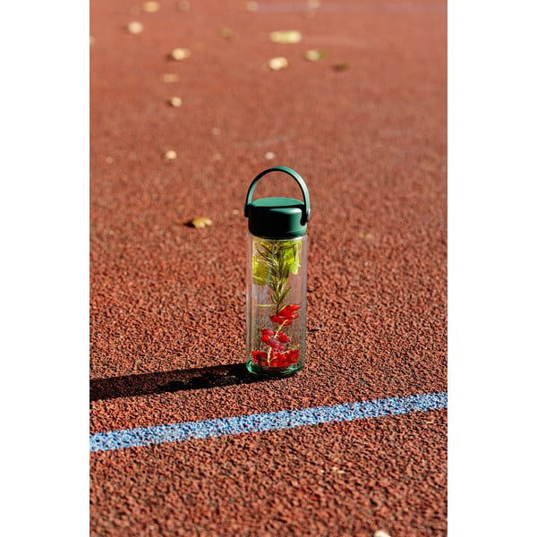 Bottiglia rosa in vetro 350 ml Fuori – Vialli Design-image-1