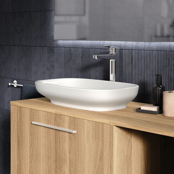 Piano sottolavabo in rovere naturale 120x51 cm i.Life B - Ideal Standard-image-4