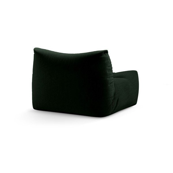 Cuscino da seduta verde scuro con rivestimento in velluto Tove – Micadoni -image-3