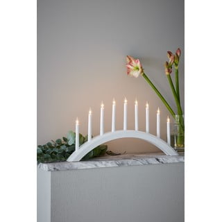 Decorazione luminosa natalizia bianca Avento - Markslöjd