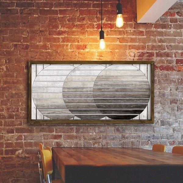 Dipinto 120x60 cm Circles - Wallity-image-1