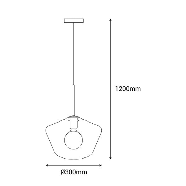 Apparecchio a sospensione, altezza 120 cm Astrid - SULION-image-2