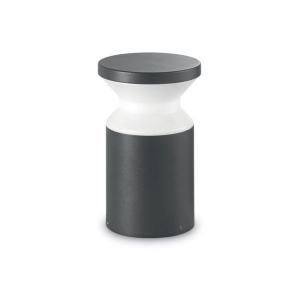 Šedá zahradní volně stojící lampa Crido Consulting Duro Messa