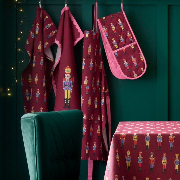 Grembiule in cotone a tema natalizio Christmas Nutcracker – Catherine Lansfield-image-2