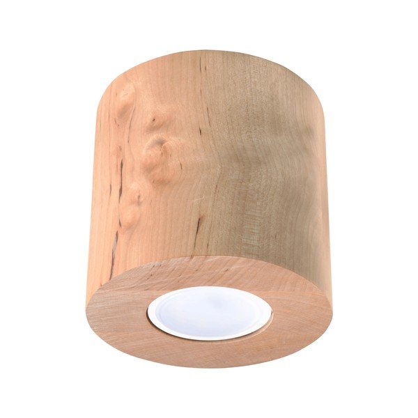 Lampada da soffitto in legno Roda - Sollux