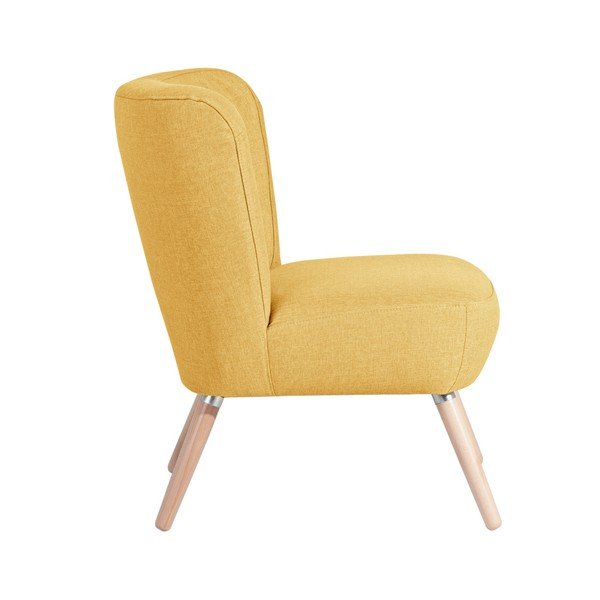 Poltrona gialla Neele Duro Yellow - Max Winzer-image-3