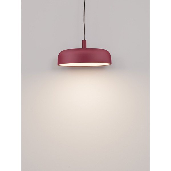 Lampadario LED burgundy in alluminio con intensità regolabile ø 40 cm Noelia – Nova Luce-image-4