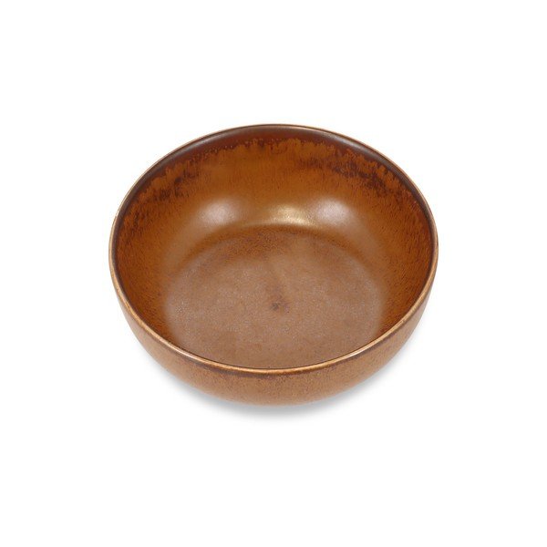 Ciotolina per zuppe e minestre marrone in porcellana 710 ml Ovio – BonBistro-image-1
