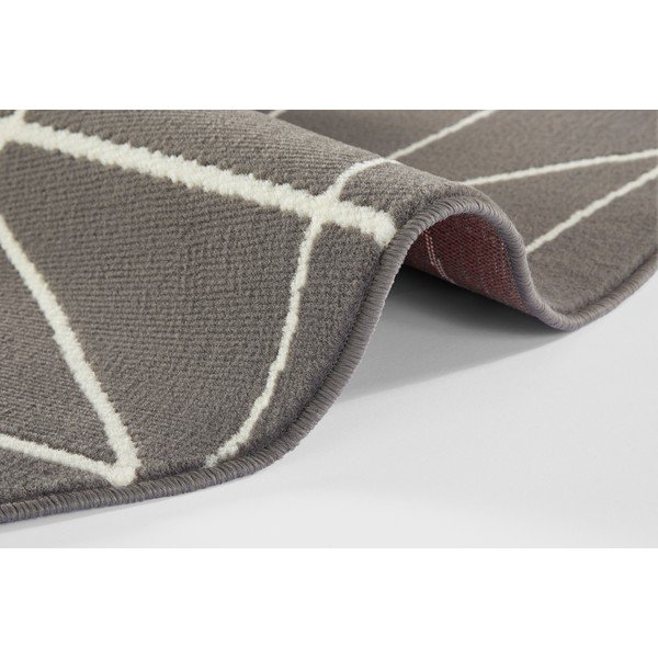 Tappeto grigio , ø 140 cm Velvet - Ragami-image-2