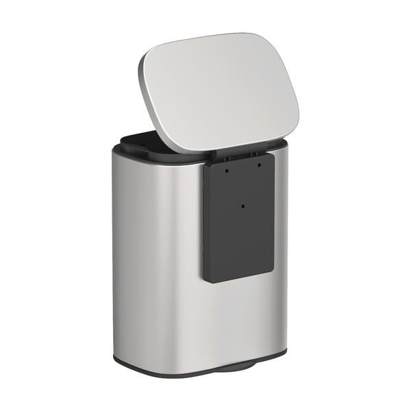 Cestino in acciaio inox 5 l Sare - Wenko-image-3