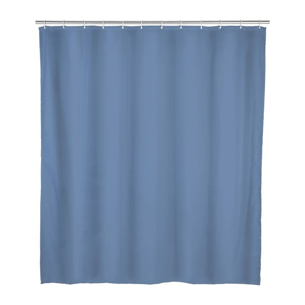 Tenda da bagno blu , 180 x 200 cm - Wenko