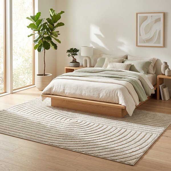 Tappeto beige 120x170 cm Serenity - ESTE-image-4
