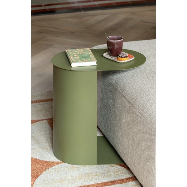 Tavolino in metallo Riqueza Oval – Leitmotiv-image-1