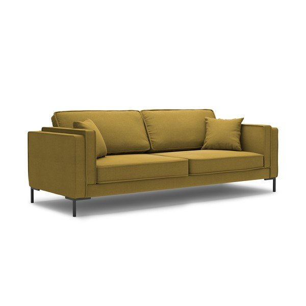 Divano giallo , 230 cm Attilio - Milo Casa-image-1