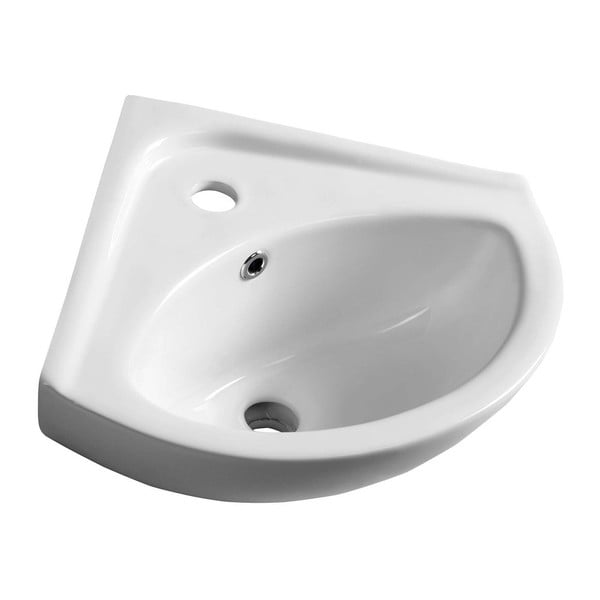 Lavabo bianco in ceramica 34x34 cm Luigi – Sapho