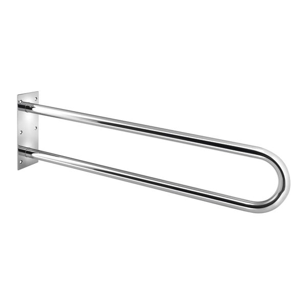 Maniglia a muro in acciaio inox per bagno 83 cm Handicap U - Sapho