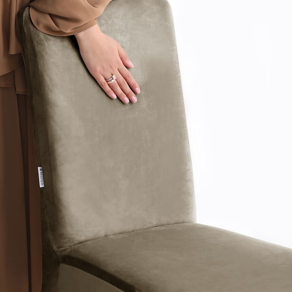 Coprisedia greige con rivestimento elastico per sedie 48 cm Sento – Restilo-image-4