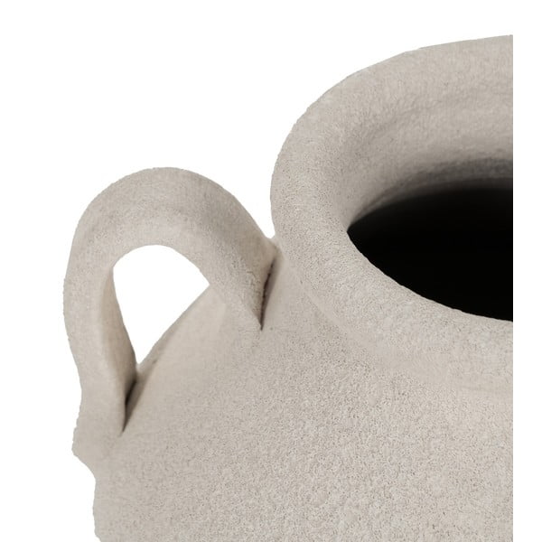 Vaso bianco in ceramica alto (altezza totale 60 cm) Athena – Ixia-image-2