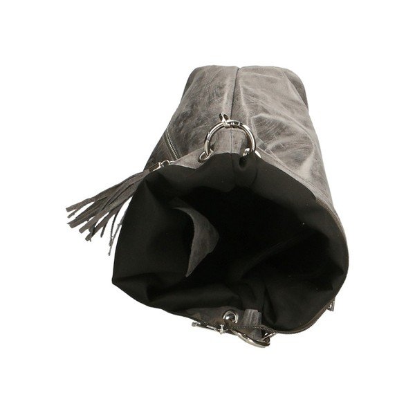 Borsa Pendella in pelle grigia - Chicca Borse-image-2
