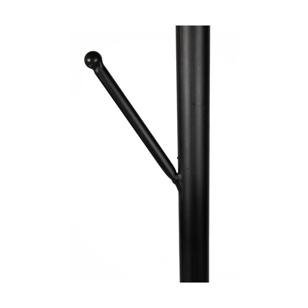 Appendiabiti nero in metallo ø 29x170 cm Twiggy – White Label-image-2