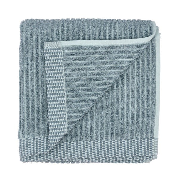 Asciugamano blu in cotone biologico 70x140 cm Melange - Södahl