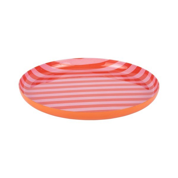 Piatto arancione/rosa chiaro in ferro ø 22 cm Animado – PT LIVING
