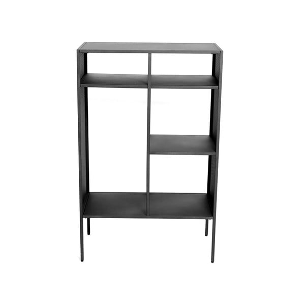 Libreria in metallo nero 70x110 cm Brooks - Canett