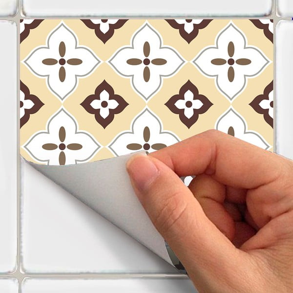 Set di 24 adesivi murali Kenjito, 15 x 15 cm - Ambiance-image-2