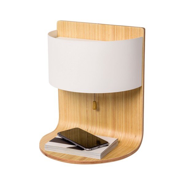 Lampada da parete con 2 porte USB Robert - SULION