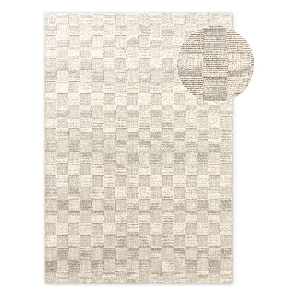 Tappeto color crema in lana tessuto a mano 120x170 cm Scala – Villeroy&Boch | Tappeti