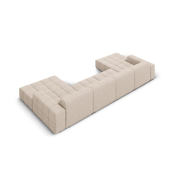 Divano angolare beige (a U) Chicago - Cosmopolitan Design-image-4