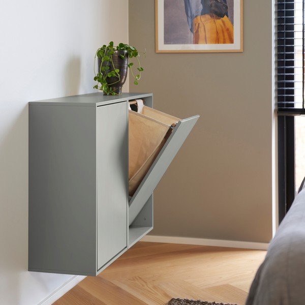 Cesta per il bucato da parete blu polveroso Laundry Box – ReCollector-image-2