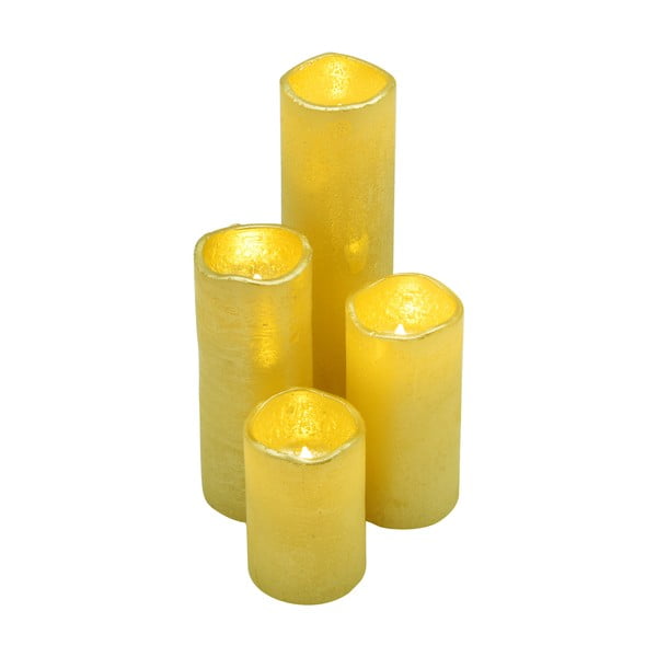 Set di 4 candele a LED - Hilight