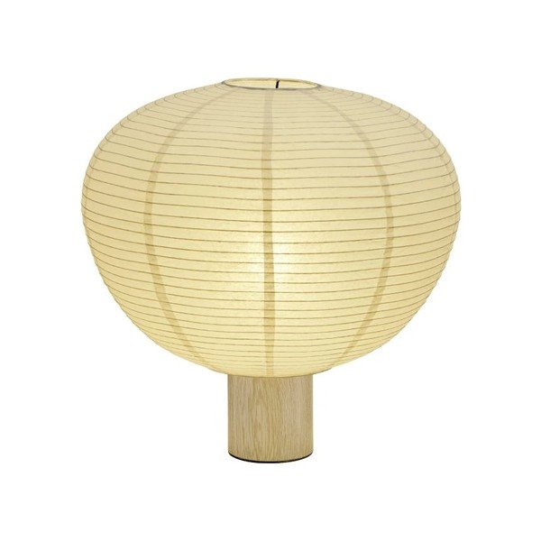 Lampada da tavolo bianca/di colore naturale con paralume in carta (altezza totale 45 cm) Kami – Blomus-image-3