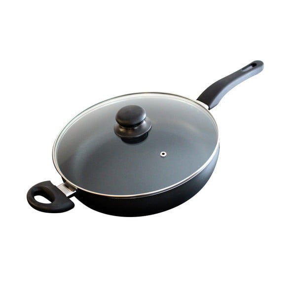 Padella in alluminio con coperchio in vetro , ø 28 cm - ELO-image-1