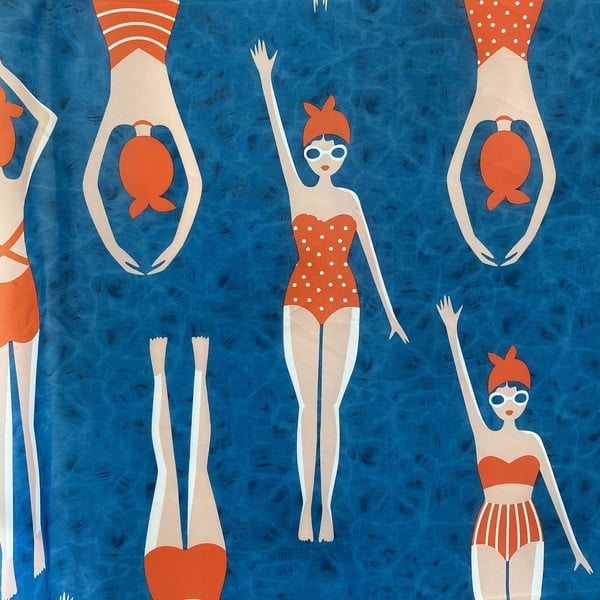 Tenda per doccia 180x200 cm Baigneuses – Spirella-image-1