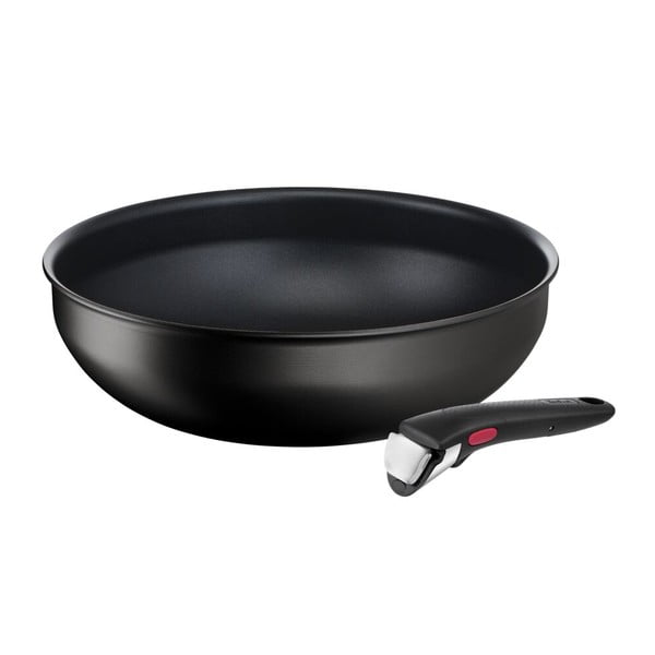 Padella in alluminio con superficie antiaderente/con manico rimovibile 29,5x35,5 cm INGENO Eco Resist L3979302 – Tefal