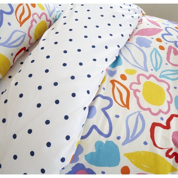 Biancheria da letto in cotone per bambini 200x135 cm Blomme Floral - Pineapple Elephant-image-3