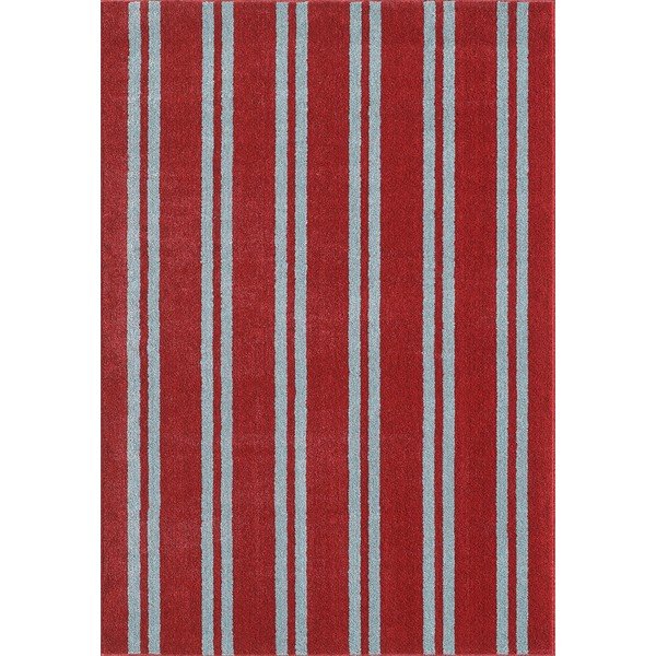 Tappeto rosso/blu 160x230 cm Riviera – ESTE