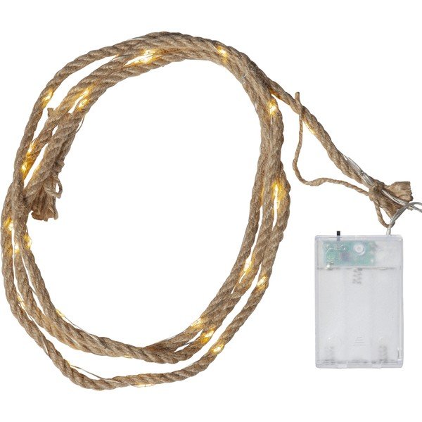 Catena luminosa a LED marrone, lunghezza 2 m Jutta - Star Trading