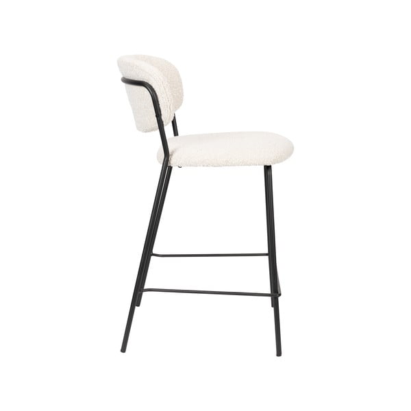 Sgabelli da bar bianchi in set di 2 89 cm Jolien - White Label-image-3