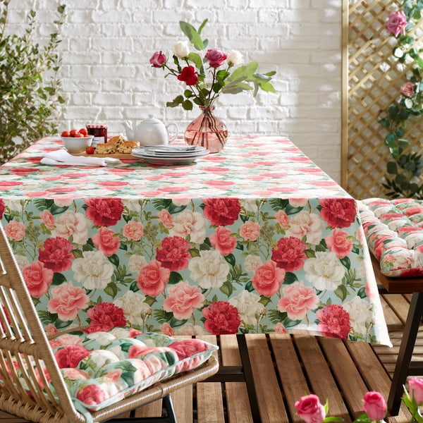 Tovaglia in cotone 137x229 cm Rose Garden - RHS