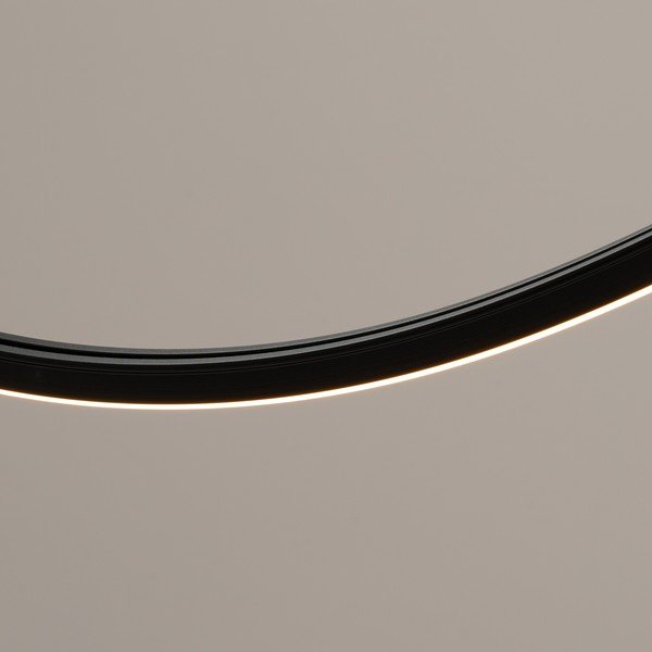 Lampadario LED nero in alluminio ALVAR – Thoro-image-4