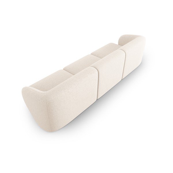 Divano beige 259 cm Shane - Micadoni Home-image-3