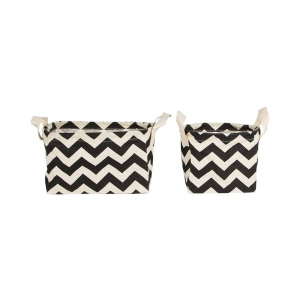 Sada 2 košů Sass & Belle Chevron